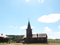Посещение епископом Владимиром исторических мест Айыртауского района