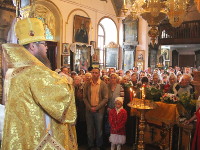 Престольный праздник храма Всех Святых города Петропавловска
