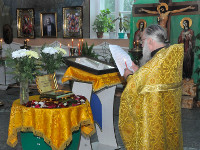 Мощи преподобного Севастиана Карагандинского в Булаевском благочинии 