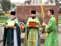 В день памяти преподобного Сергия Радонежского в Сергеевке состоялся традиционный крестный ход