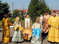 Преосвященнейший Владыка Владимир возглавил особый молебен с крестным ходом святому равноапостольному Владимиру Крестителю Руси