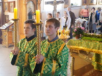 Память «игумена земли русской» почтили в Вознесенском кафедральном соборе
