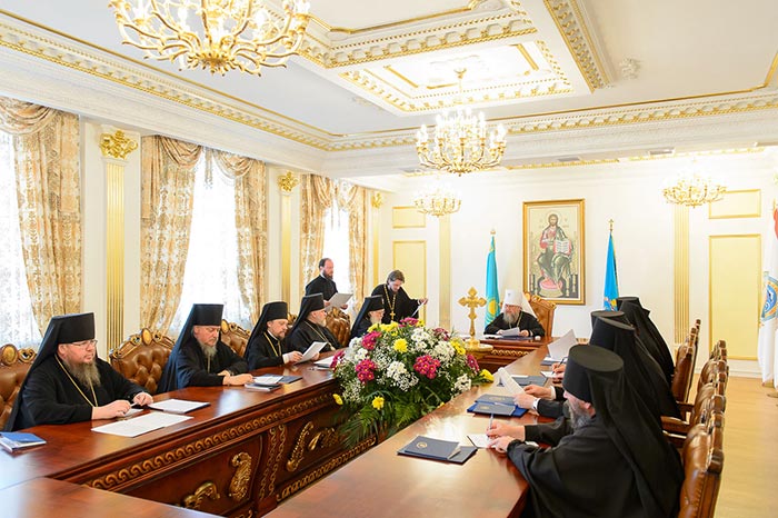 В Астане прошло заседание Синода Митрополичьего округа Русской Православной Церкви в Республике Казахстан
