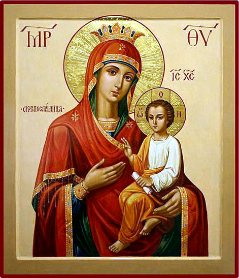 Архиерейская литургия в праздник иконы Божией Матери «Скоропослушница»