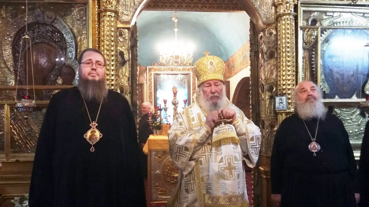 Преосвященнейший епископ Владимир посетил Казанский храм в Коломенском