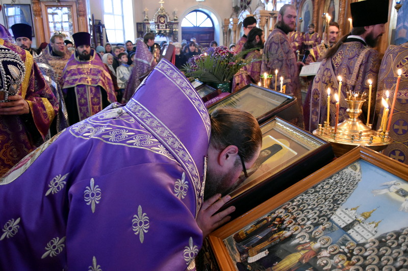 Преосвященнейший епископ Владимир возглавил Чин Торжества Православия