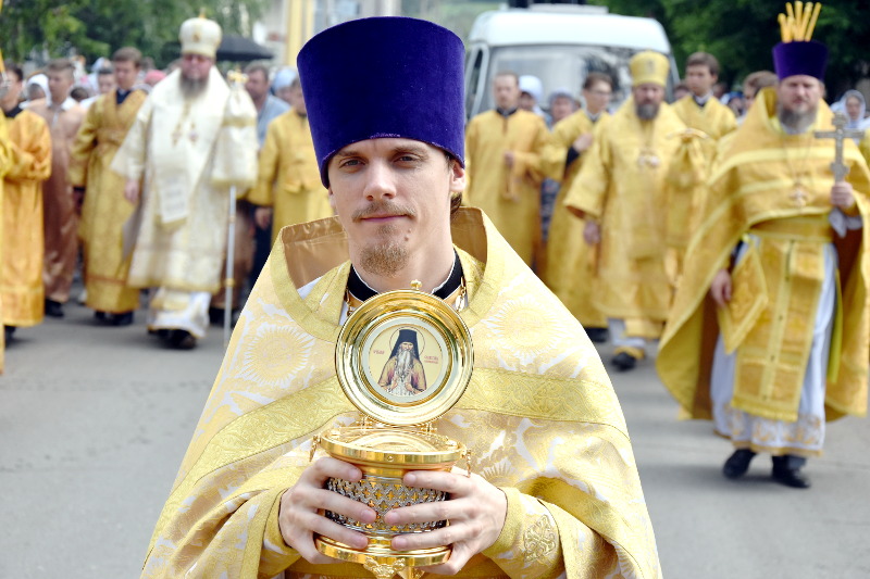 Крестный ход в день небесных покровителей города состоялся в Петропавловске