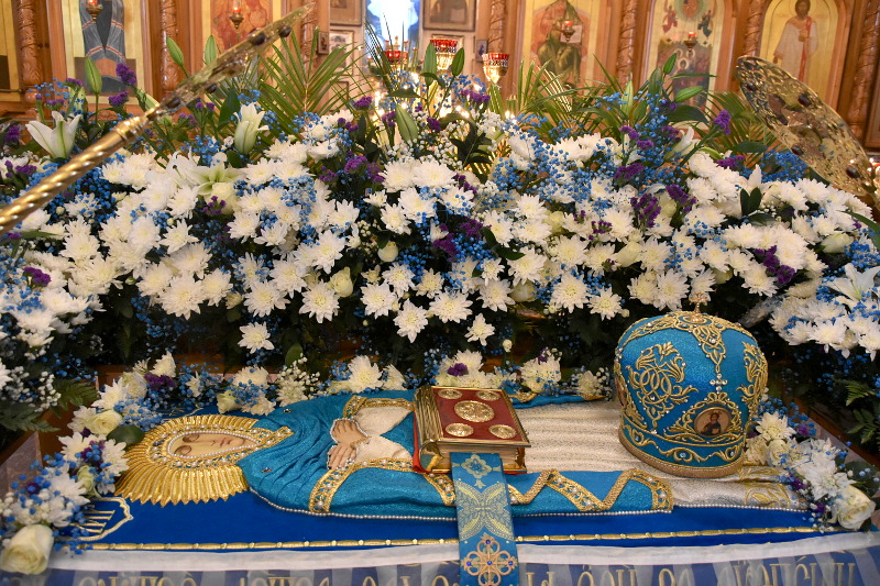 Чин погребения плащаницы Пресвятой Богородицы в кафедральном соборе