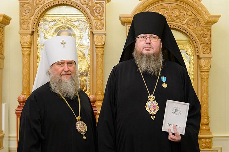 Митрополит Александр поздравил епископа Петропавловского и Булаевского Владимира с юбилеем