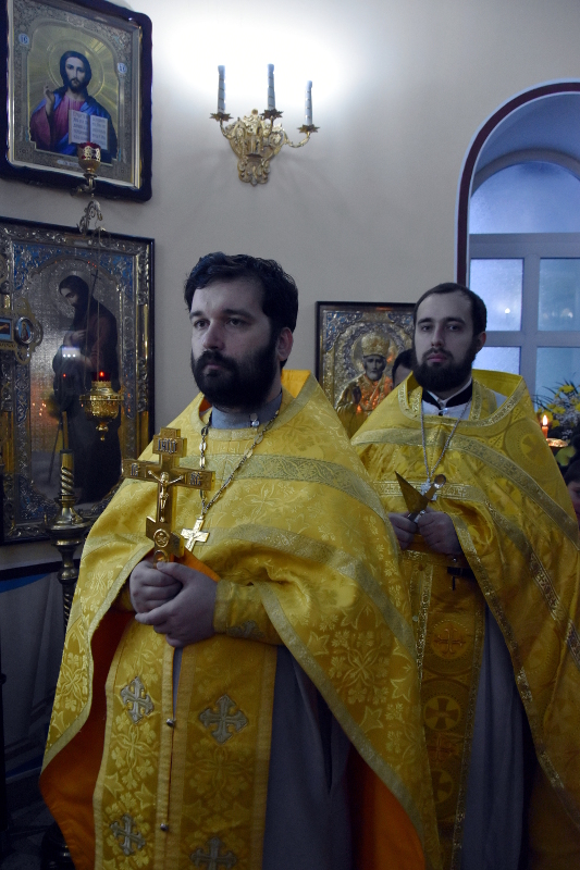 Архиерейская литургия в день святого Благоверного князя Александра Невского