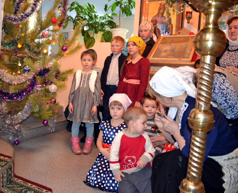 Светлый праздник Рождества Христова в селе Саумалколь