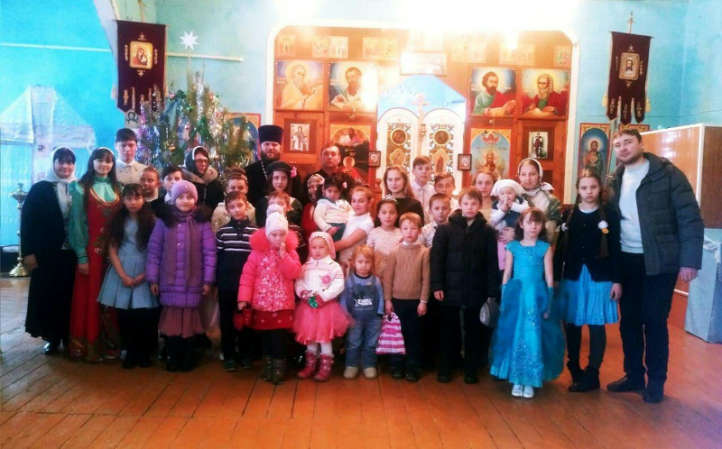 Рождество Христово в селе Большой Изюм
