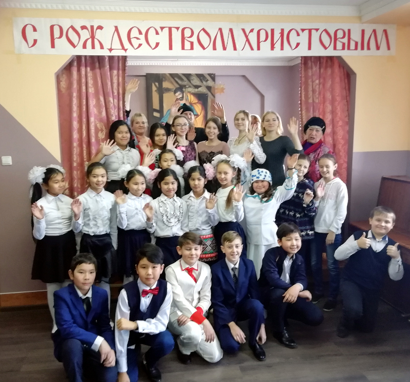Рождество Христово в селе Архангельское