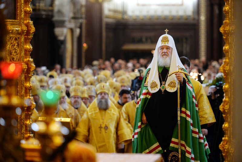 Преосвященнейший епископ Владимир сослужил Святейшему Патриарху при открытии Международных Рождественских чтений 