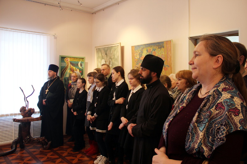 Открытие выставки посвященной Дню православной книги    