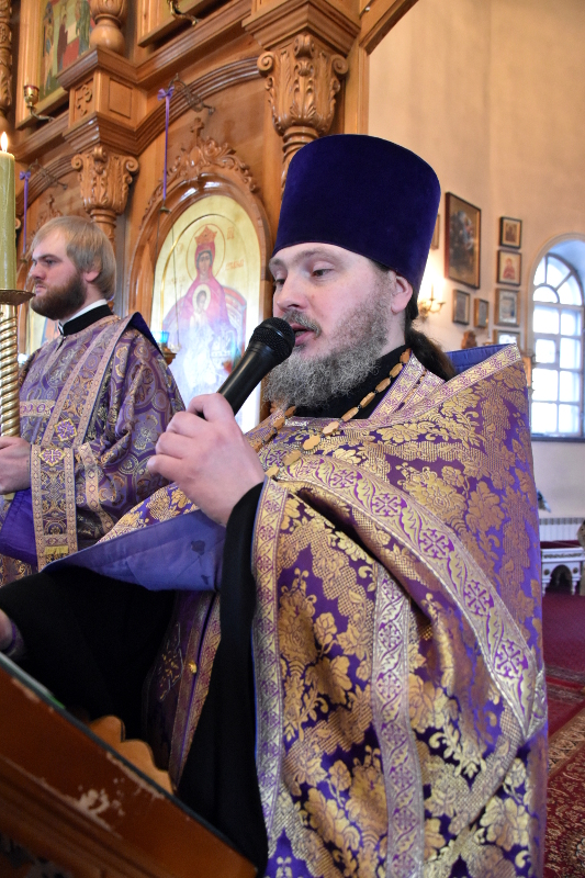 Молебное пение в день Торжества Православия в кафедральном соборе    