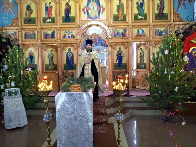 Рождество Христово в селе Архангельское 