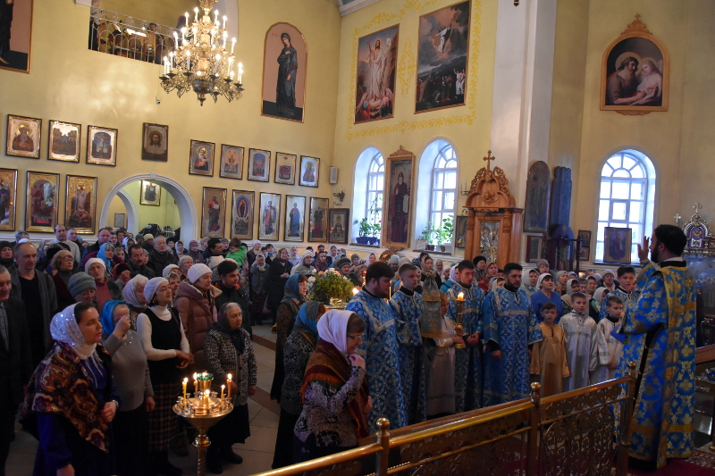   Праздник Сретения господня в Кафедральном соборе