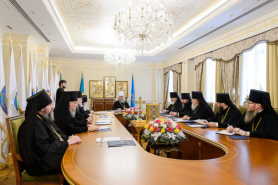 В Алма-Ате состоялось первое в 2020 году заседание Синода Митрополичьего округа Русской Православной Церкви в Республике Казахстан