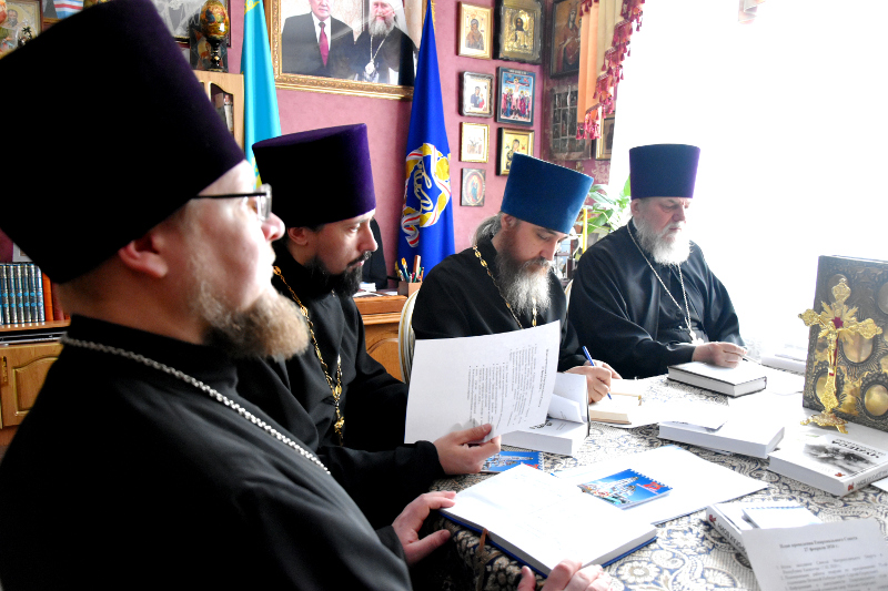 Заседание Епархиального Совета состоялось в Петропавловске 