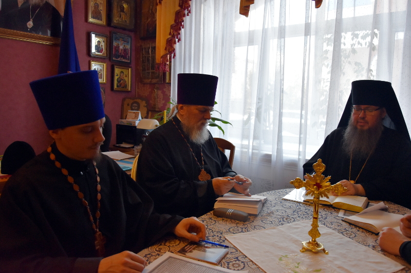 Внеплановое заседание Епархиального Совета состоялось в Петропавловске 