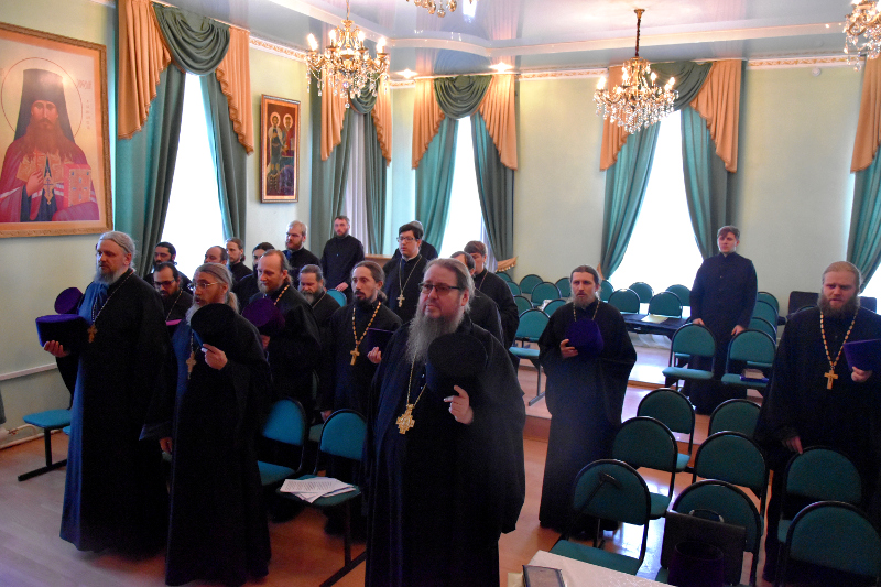 Собрание духовенства Петропавловской епархии 