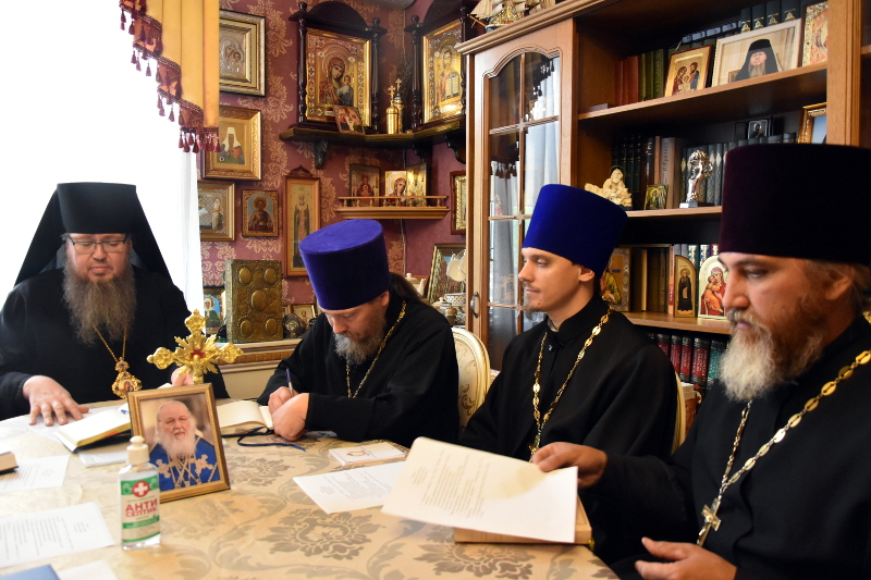 Состоялось очередное заседание Епархиального совета Петропавловской и Булаевской епархии 
