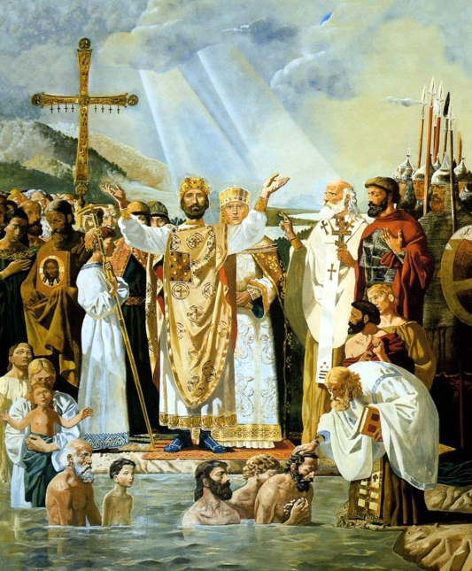 Праздник Крещения Руси в кафедральном соборе 