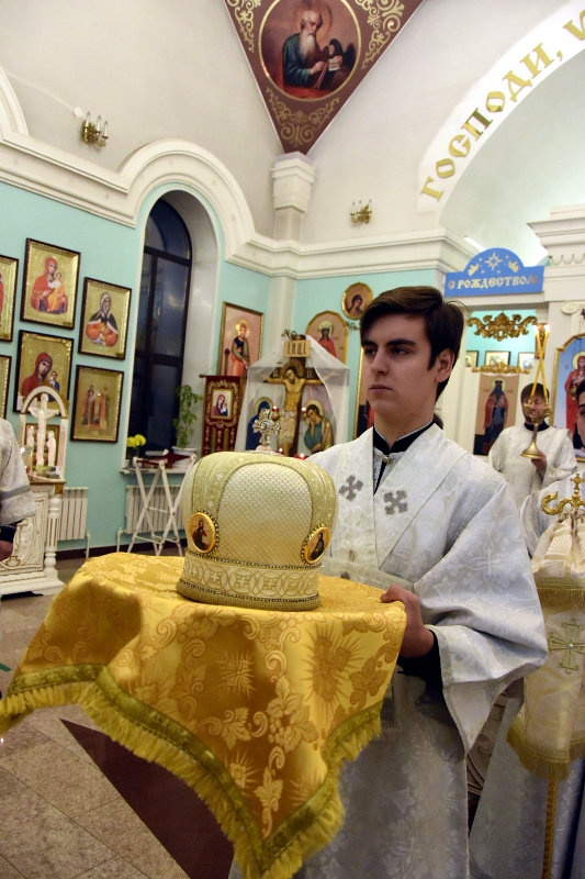 Божественная Литургия в праздник святителя Василия Великого