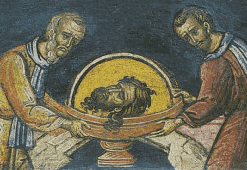 Архиерейская Литургия в праздник Обретения главы Иоанна Предтечи