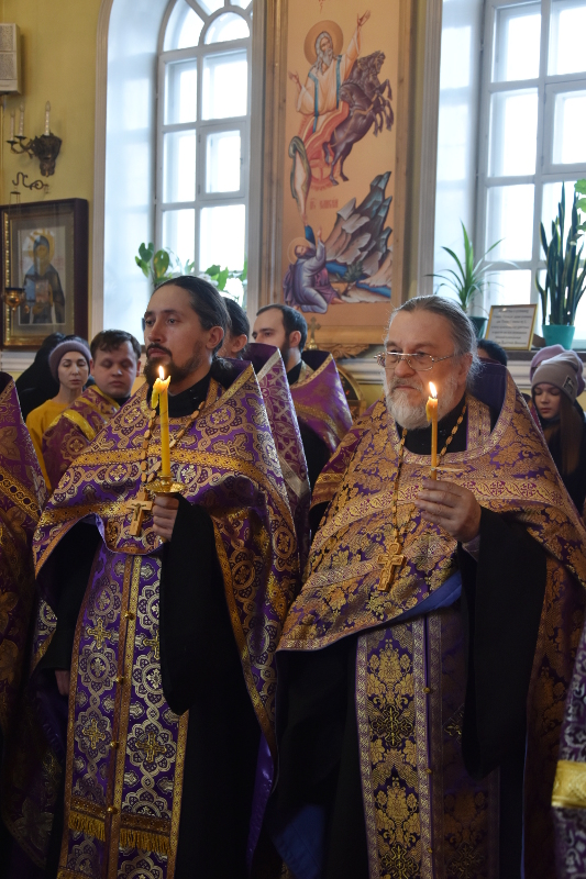 Празднование Сорока мучеников Севастийских в кафедральном соборе