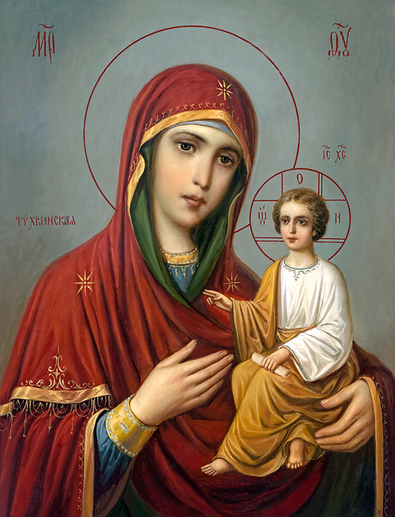 Архиерейская Литургия в праздник Тихвинской иконы Божией Матери