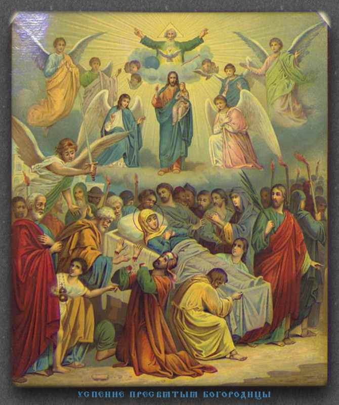 В Кафедральном соборе Вознесения Господня состоялся Чин Погребения Божией Матери