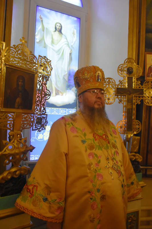 Архиерейская Литургия в праздник святого праведного Иоанна Кронштадтского