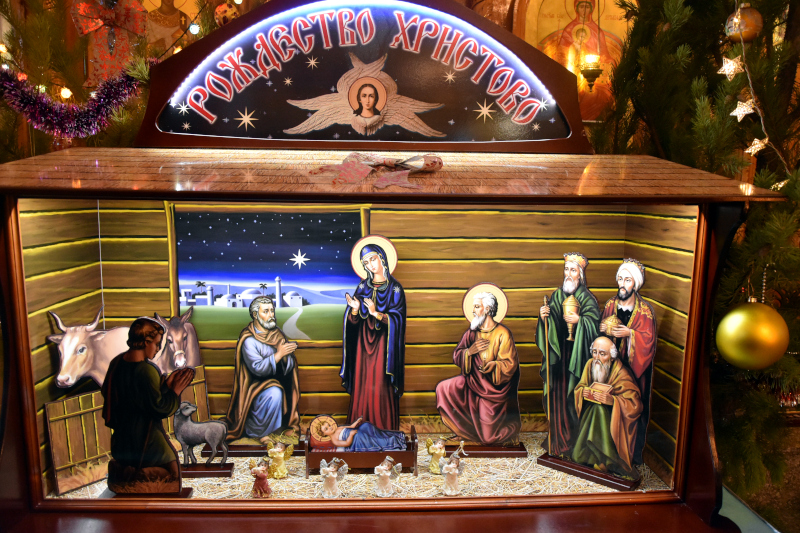 Празднование Рождества Христова в Кафедральном соборе