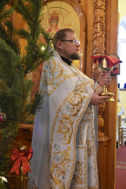 Празднование Рождества Христова в Кафедральном соборе