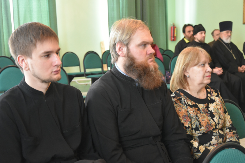 В епархиальном центре состоялось церковно-историческое собрание, посвященное дню памяти священномученика Мефодия (Красноперова)