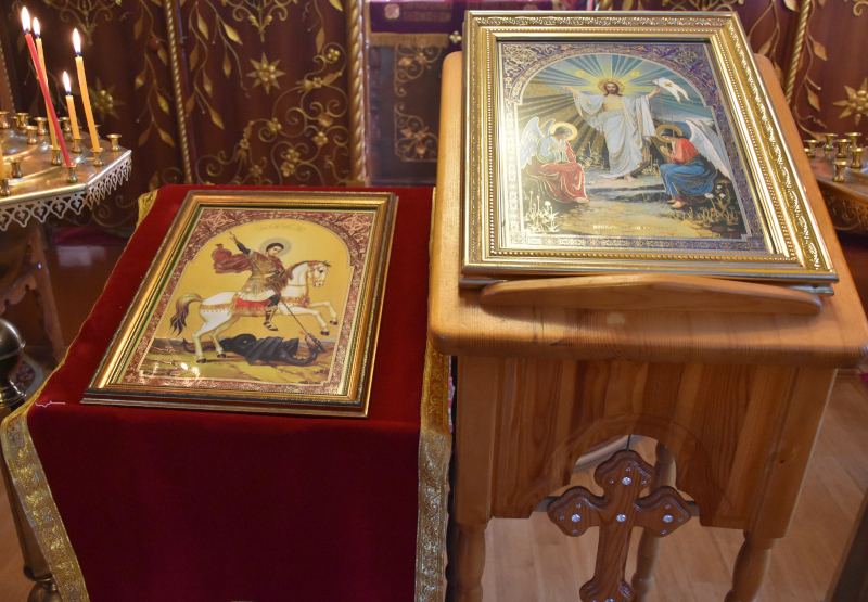 Праздник Георгия Победоносца отметили прихожане православного прихода с. Соколовка