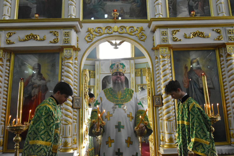 В соборе святых Первоверховных апостолов Петра и Павла прославили преподобного Сергия Радонежского