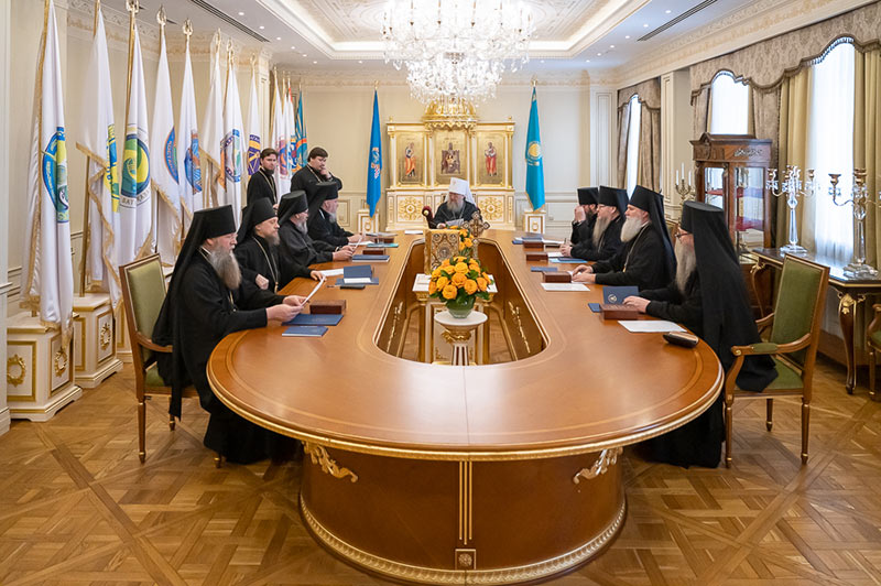 Архиепископ Владимир принял участие в работе Синода Православной Церкви Казахстана