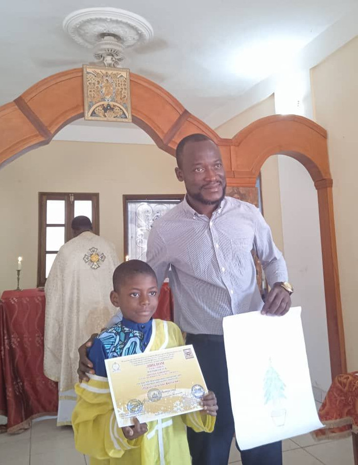 В православных приходах Республики Камерун состоялось награждение призеров международного конкурса детского рисунка «Рождественские фантазии» 