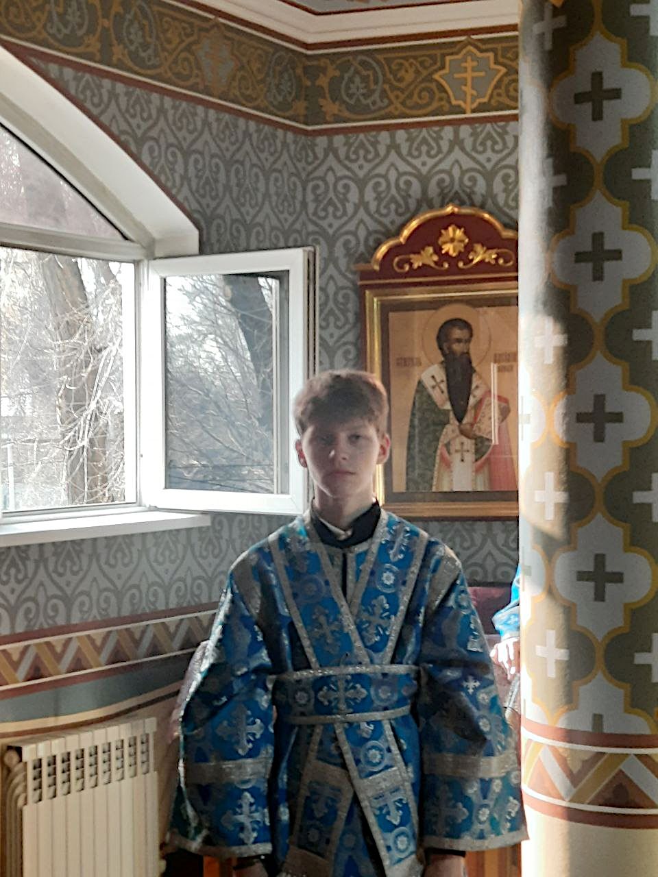 Преосвященнейший Владимир совершил заупокойную литургию в храме блаж. Матроны Московской в Алматинской Духовной семинарии