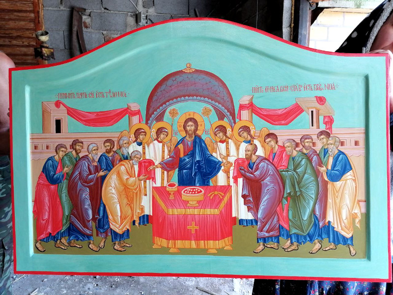 Обновление иконостаса храма священномученика Мефодия Петропавловского 