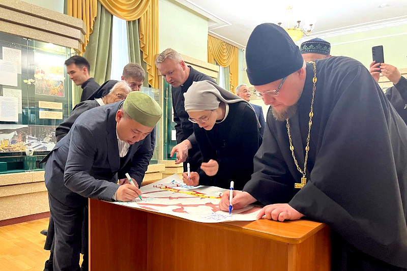 Клуб лидеров религиозных организаций области состоялся в музейном комплексе «Резиденция Абылайхана»