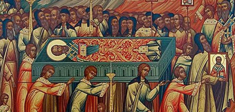 Архиерейская Литургия в праздник святителя Николая