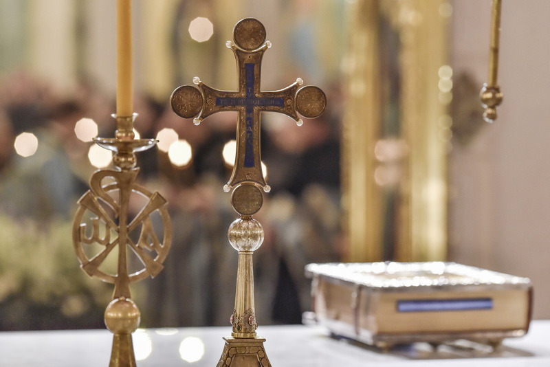 Архиерейская Литургия в Неделю по Воздвижении