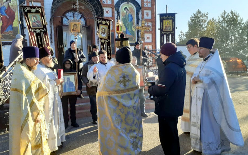 Храмовое торжество в Архангельском
