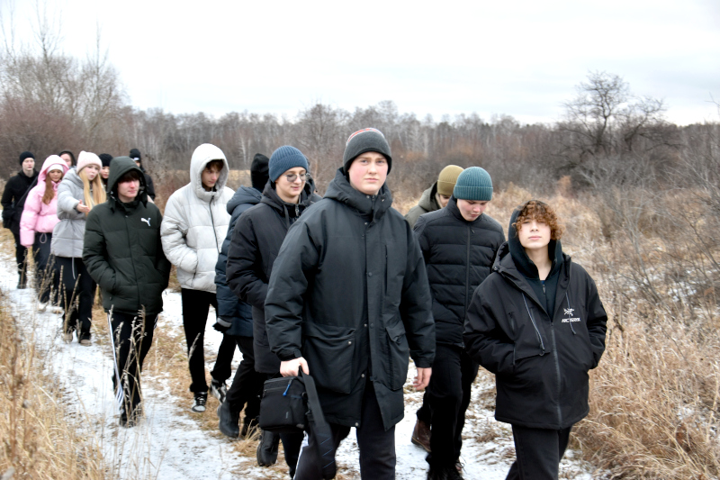 «Зимний поход 2025» следопытов отряда «Дельта» школы в честь прп. Сергия Радонежского