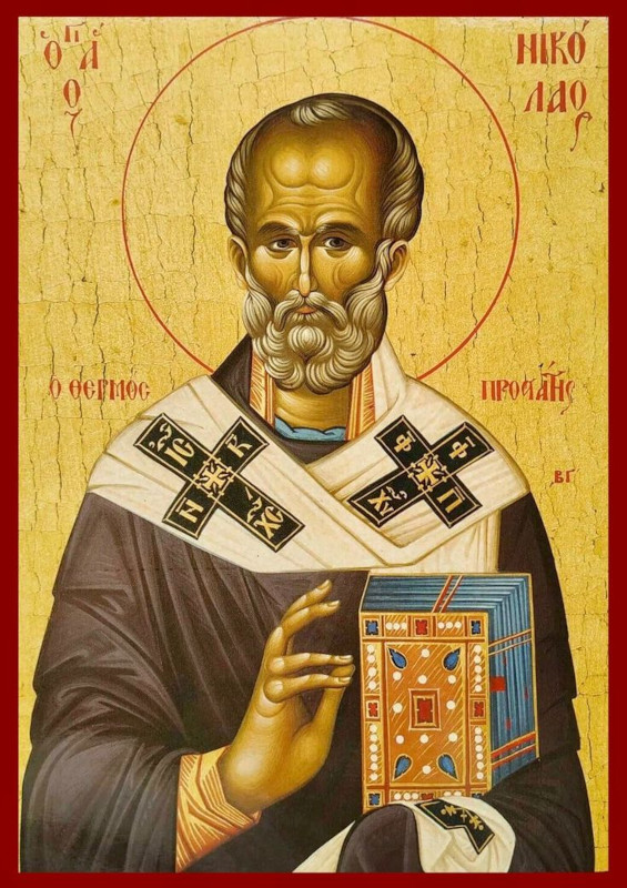 Праздничная Божественная Литургия в день памяти Святителя и Чудотворца Николая