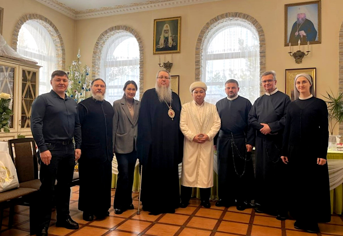 Руководители Религиозных Объединений Северного Казахстана поздравили православных верующих с праздниками наступившего 2026 года